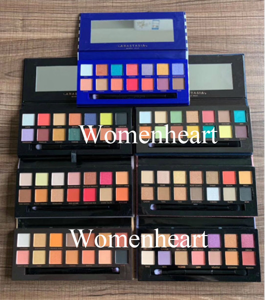 in stock makeup fashiond perfect eyeshadow pink black yellow green purple eyeshadow palette 14charming color eyeshadow palette