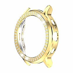 bling Kristall Diamanten Platte Gehäuse Abdeckung Schutzrahmen kompatibel mit fossilen gen5 Carlyle Uhr (Gold) Lightinthebox