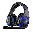 SADES SA-907 USB Gaming Headphone with Mic and Remote Control for PC 7.1 Sound Effect Over-Ear
