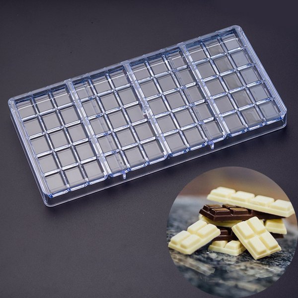 Chocolate Bar Maker Injection Hard Polycarbonate Chocolate Mold PC Candy Mould