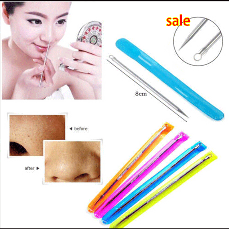 Blackhead Remover Cleaner Tool Acne Blemish Needle Pimple Spot Extractor Beauty Makeup Facial Face Cleaning Tools