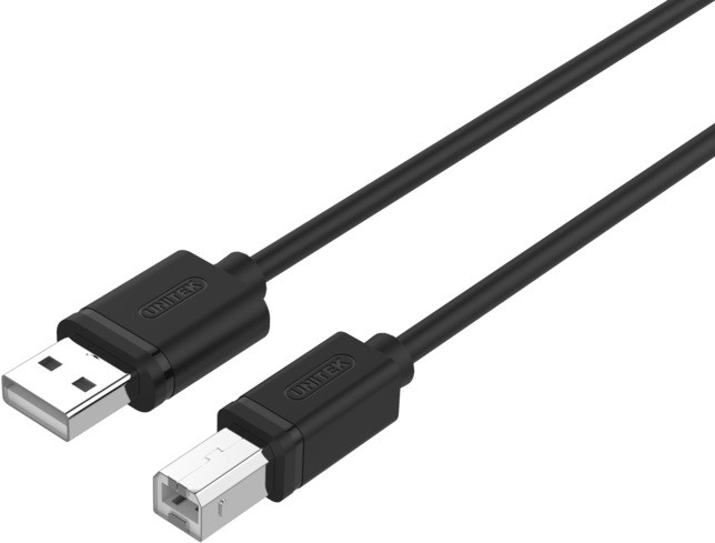 UNITEK Y-C430GBK USB Kabel 1 m 2.0 USB A USB B Schwarz (Y-C430GBK)