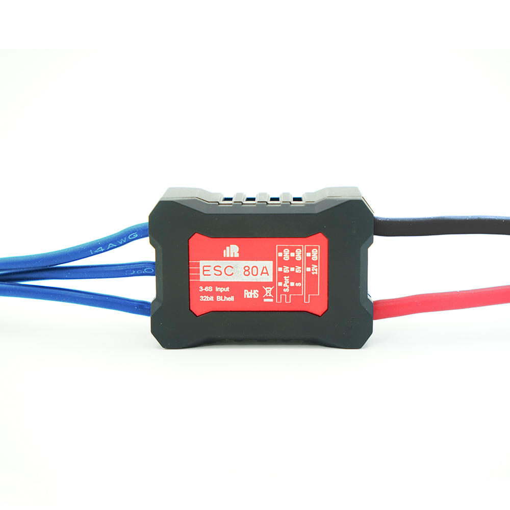 FrSky FrESC32_80A BL_Heli32 80A High Power 3-6S ESC with 32-bit Microprocessor for RC Airplane