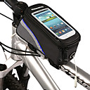 nueva bolsa frontal de diseño 4.2 pulgadas de la bicicleta con la pantalla del teléfono móvil táctil pvc transparente