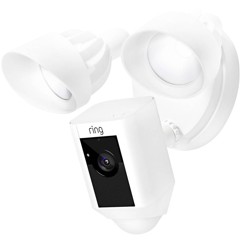 Ring Floodlight Wireless Home Security Camera - White