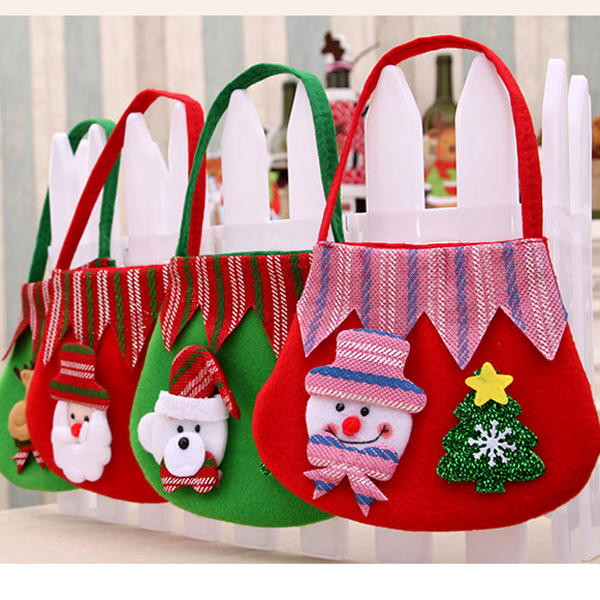 Women Christmas Gift Bag Children Candy Storage Bag