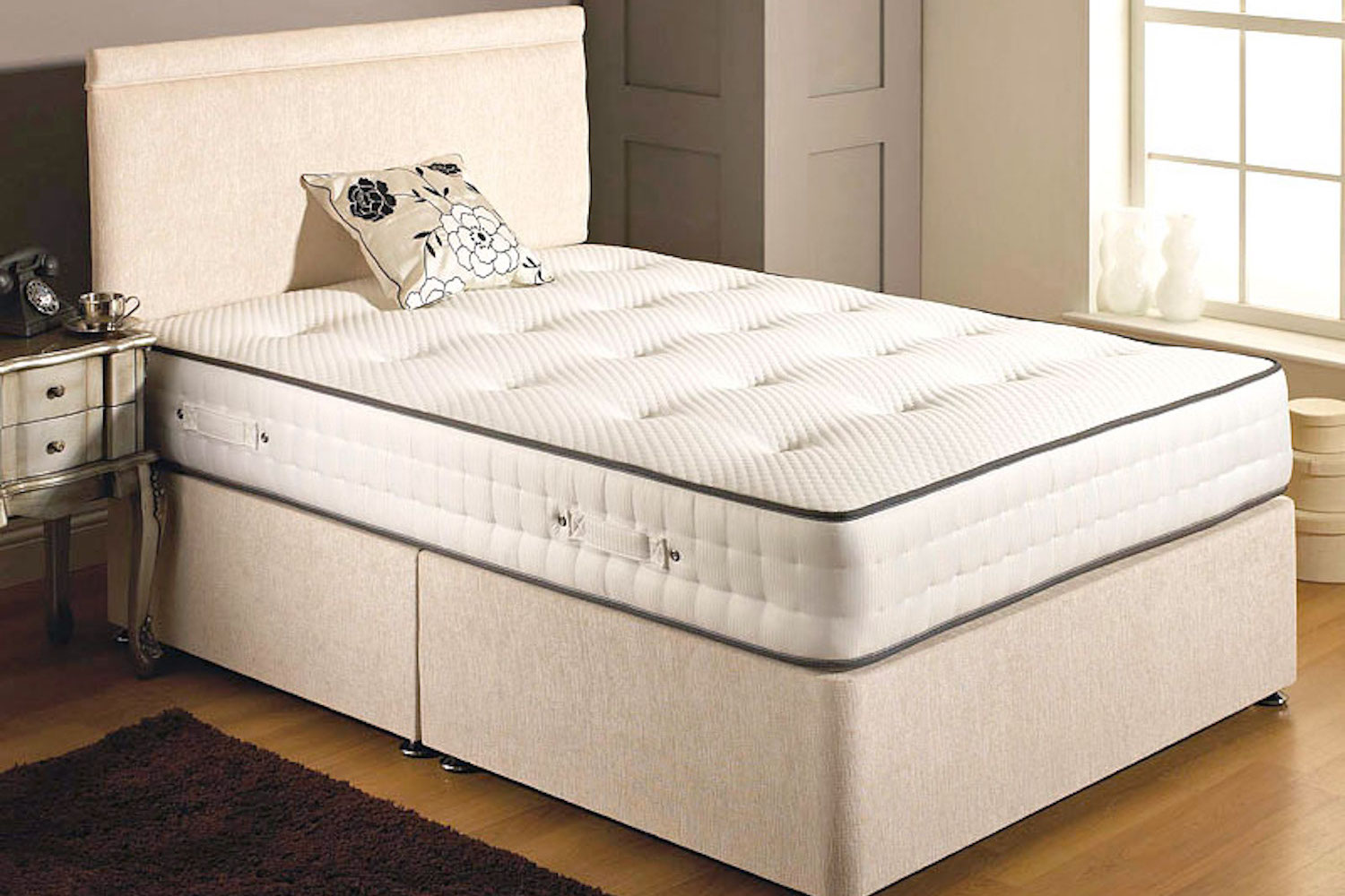 Superior Comfort Memory Foam And Spring Divan Bed