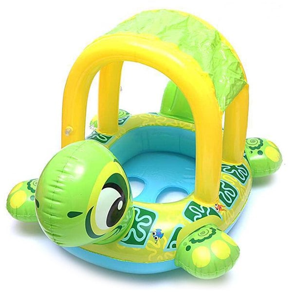 Turtle Boat Swimming Ring Children Summer Outdoor Play Water Toys