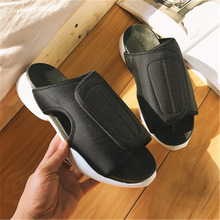 Summer Men's Slippers Couple with The Same Slippers Thick Bottom Flip-flops Horseshoe with Beach Shoes Men Slide Men's Shoes