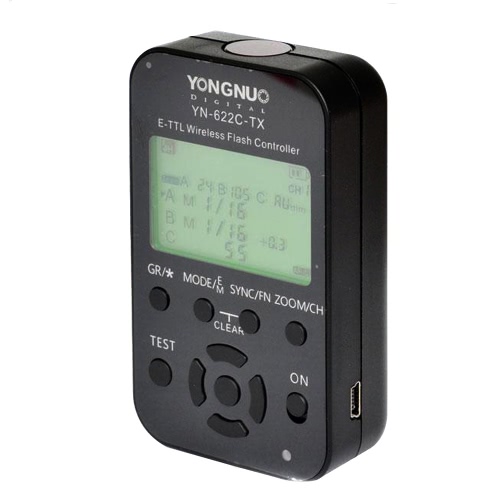 YONGNUO YN-622C-TX LCD Flash Transmitter for YN-622C Trigger for Canon DSLR Camera