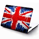 eau colorée uk conception de drapeau de tout le corps cas de protection en plastique pour 11 pouces / 13 pouces nouveau MacBook Air