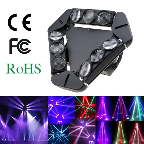 140W Color Changing Beam Triangle Gobo Pattern LED Stage Light