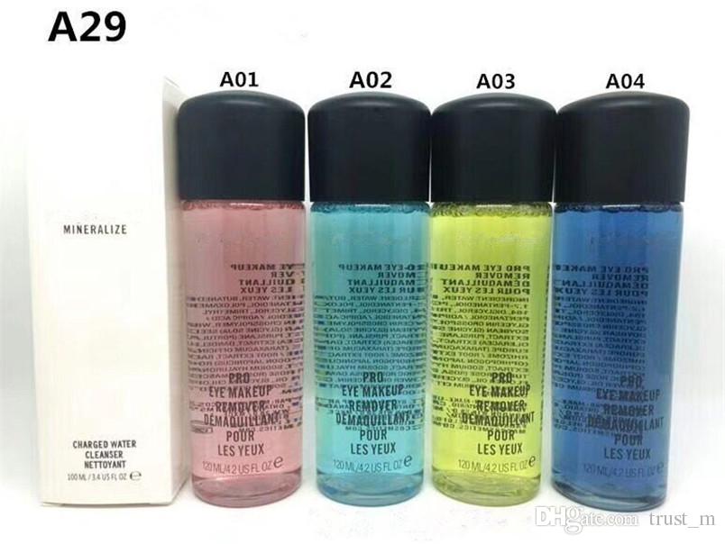 48pcs Hot brand make up remover Mineralize charged water cleanser nettoyant 100ml Good Quality Free DHL Shipping