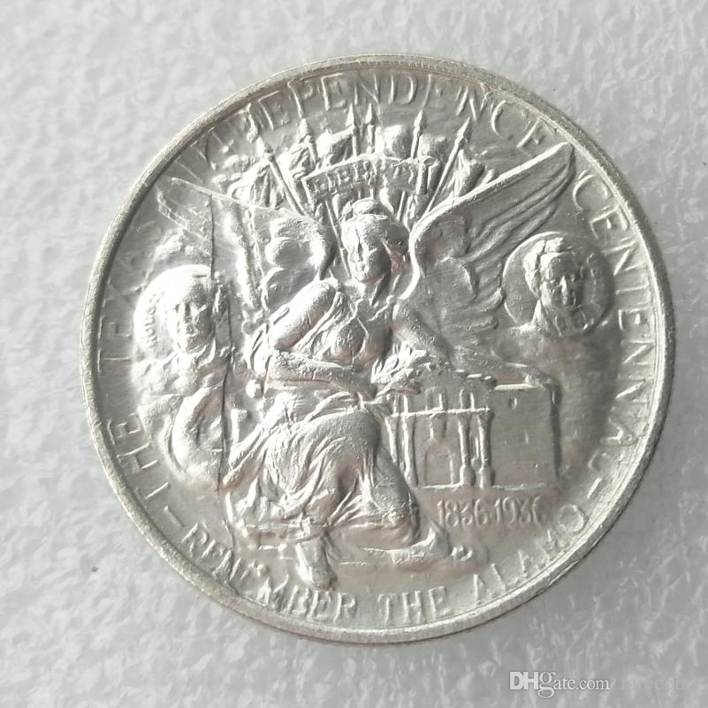 90% Silver New UNC 1937 TEXAS COMMEMORATIVE HALF DOLLARS Cheap Factory Price High Quality Hot Selling