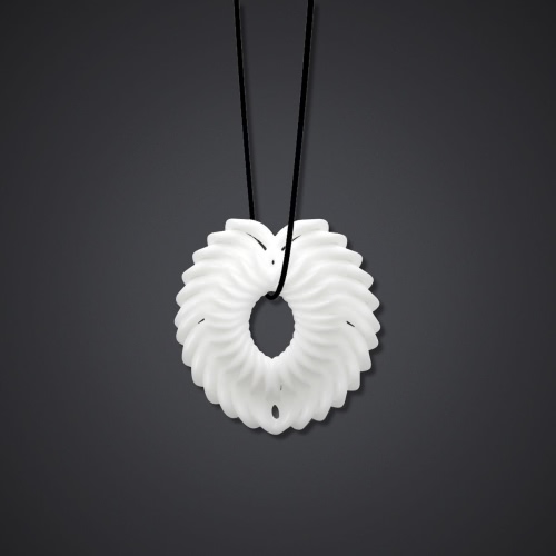 Flower Blossom Pendant Tomfeel 3D Printed Jewelry Original Design Unique Model
