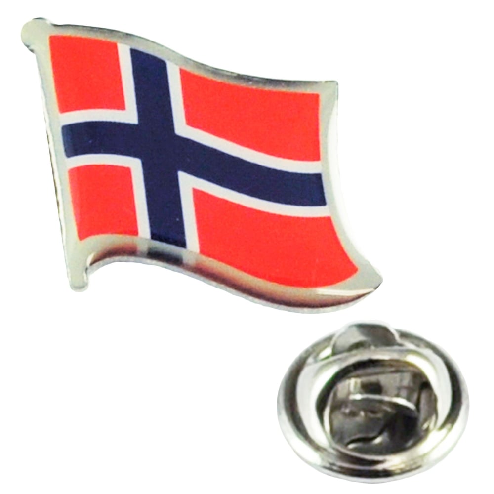 Norway Flag Lapel PinBadge
