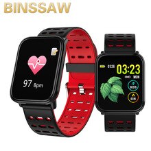 BIBINBIBI 2019 New T6 Smart Watch Fitness Tracke Band IP68 Waterproof Smart watch Men Women Clock for iPhone IOS  Android Phone