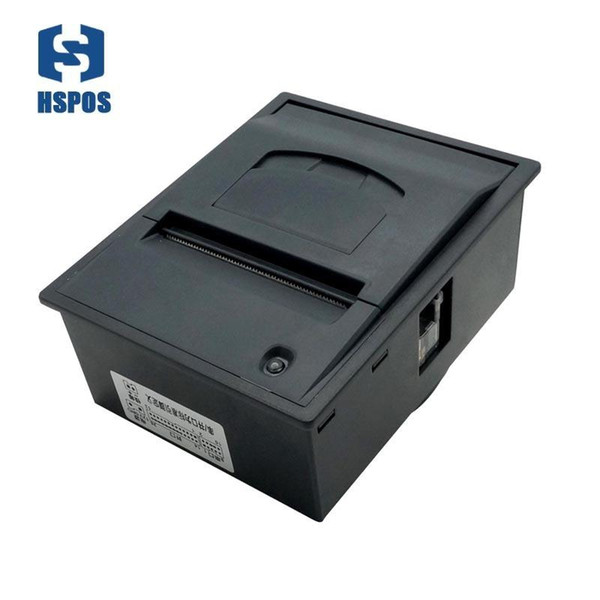 New 2 inch DC12V kiosk thermal label barcode printer 80mm/s support Max.60mm paper rollL or rs232 used in body scale