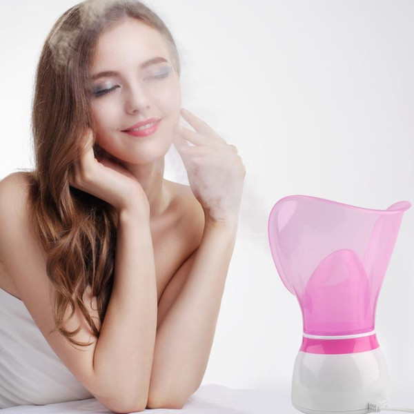 deep cleaner facial face steamer pores cleanser mist steam sprayer spa sauna skin vaporizer with adapter random color
