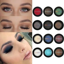 PHOERA Matte EyeShadow Waterproof Palette 12 Colors Pigment Nude Eye shadow Makeup Beauty Make Up Maquillaje de cejas Cosmetic