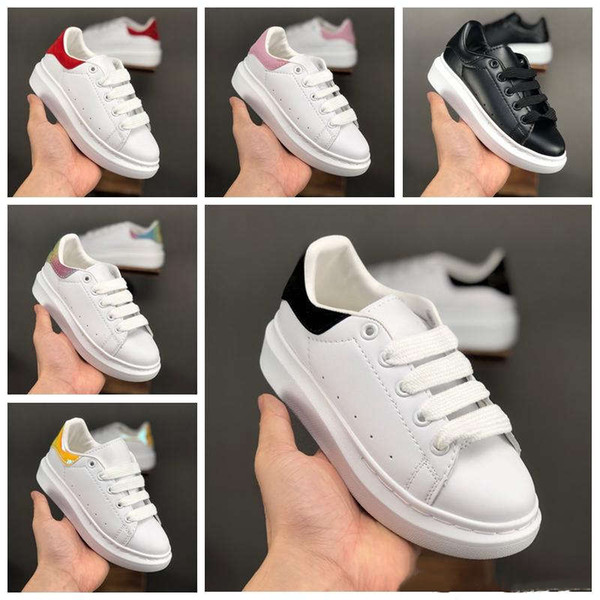 19SS Big Kids Casual Shoes For Kids Children Boys Girls Trainers luxury Fashion Designer Sneakers Outdoor Toddler shoes Size 24-35