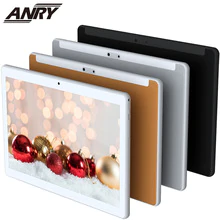 ANRY Tablet 10.1 Inch Android 7.0 3G Phone Call GPS Wifi Bluetooth Tab Pc Quad Core 4 GB RAM 32GB ROM Gold/Black/Silver For Kids