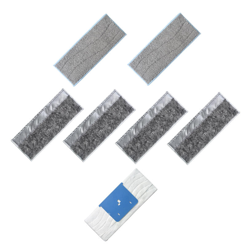 7pcs Replacements for iRobot m6 Vacuum Cleaner Parts Accessories 2*Wet Rags 1*Disposable Rags 4*Dry Rags