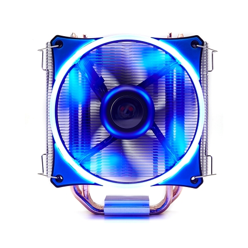 SOPLAY CPU Cooler 4 Heatpipes 4pin 12cm Quiet LED Fan for Intel LGA 115X AMD All Series