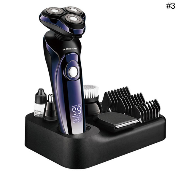 trimmer rechargeable razor for men shaving machine surker rscx9588-04 men's 4d electric shaver 4 in 1 beard face care electric