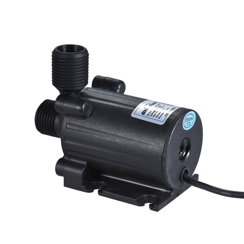 Submersible Brushless Ultra-quiet Compact Size Oil Water Pump Dual Outlets Max. Lift 5M 1000L/H DC 24V for Fish Tank Aquarium Fountain Circulating