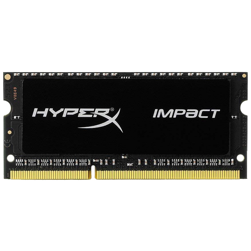 HyperX Impact 8GB 1600Mhz DDR3L Non-ECC 204-Pin CL9 SO-DIMM Laptop Memory Module