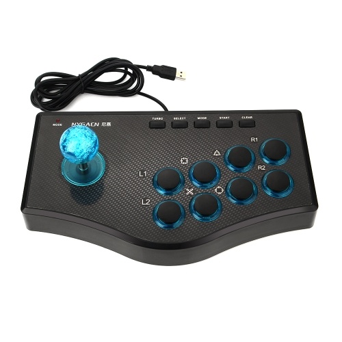 NYGACN Game Arcade Controller USB Rocker Joystick Gamepad Fighting Stick For PS3/PC For Android