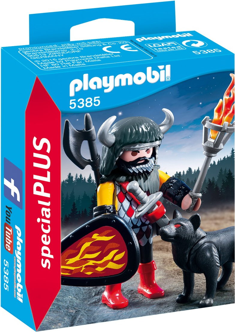 Playmobil SpecialPlus Wolfskrieger - Aktion/Abenteuer - Junge/Mädchen - Mehrfarben - Kunststoff (5385)