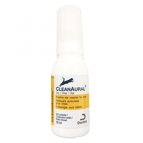 Cleanaural Ear Cleaner For Cats 50 Ml