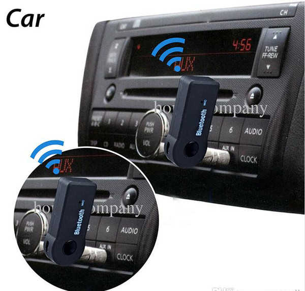 Universal 3.5mm Streaming Car A2DP Wireless Bluetooth AUX Audio Music Receiver Adapter Handsfree with Mic For Phone MP3 100pcs up
