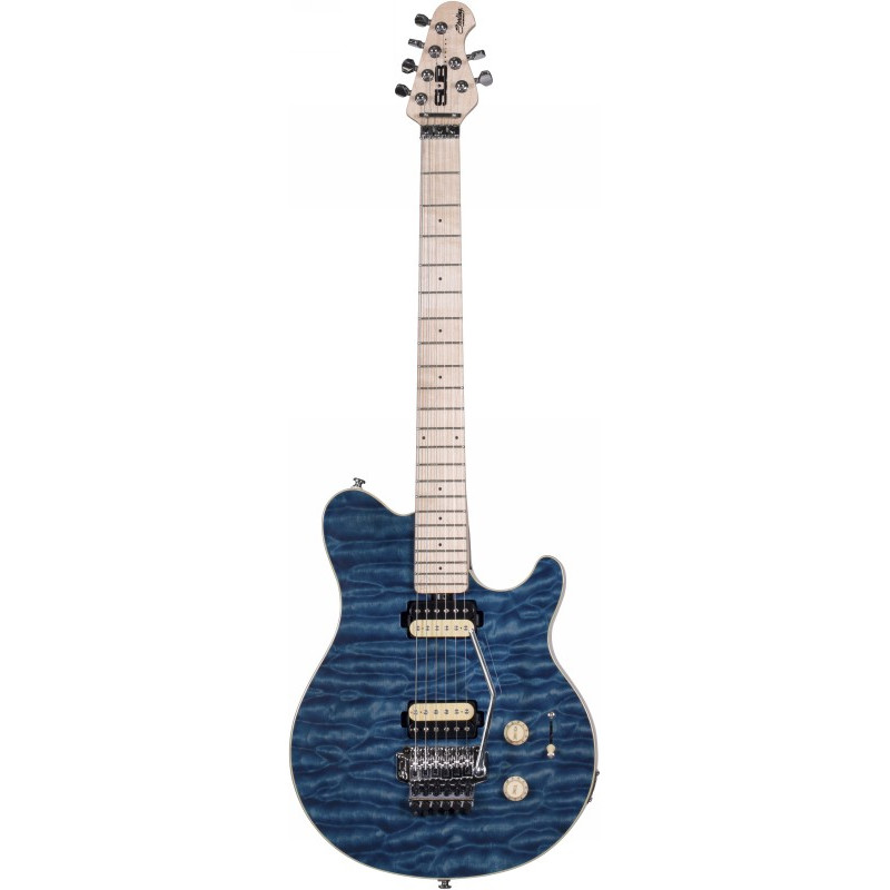 STERLING SUB AX4 Trans. Blue B-Ware E-Gitarre