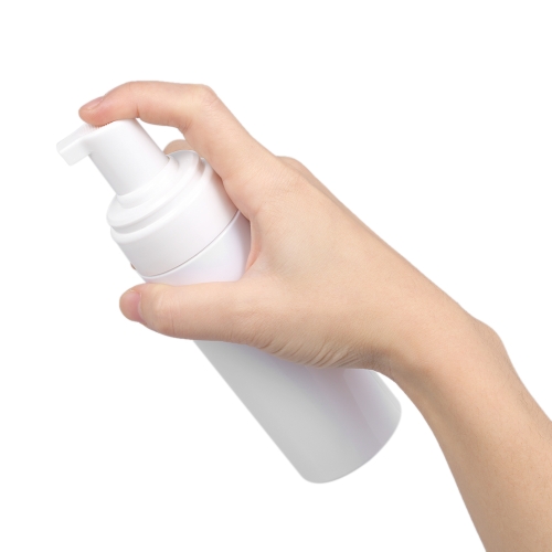 1 stück 150 ML (5,2 unze) Schaum Flasche Mousse Seife Schaumpumpe Flasche Kunststoff Weiß Leere Nachfüllbare Tragbare Reise