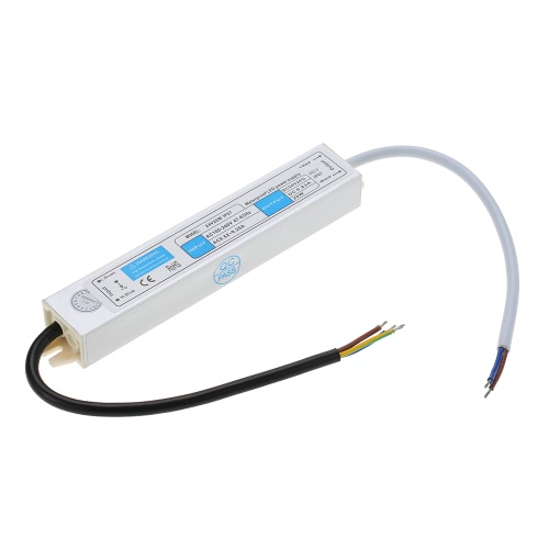 24V Waterproof IP67 LED Switching Power Supply Transformer for Indoor and Outdoor Installation