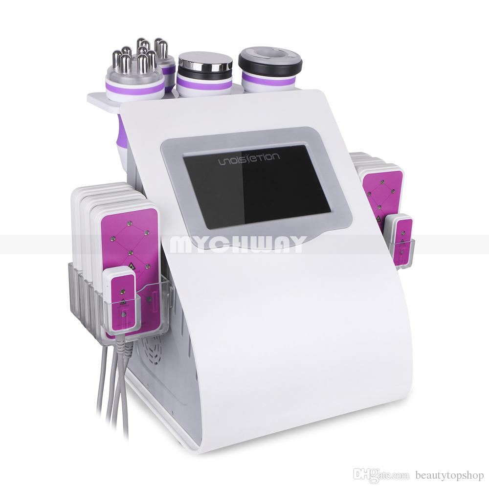 Ultrasonic Cavitation Vacuum RF Face Lifting Slimming System Diod Lipo Laser Body Shaping Cellulite Reduction Machine
