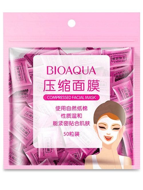 50 PCS Compressed Facial Masks