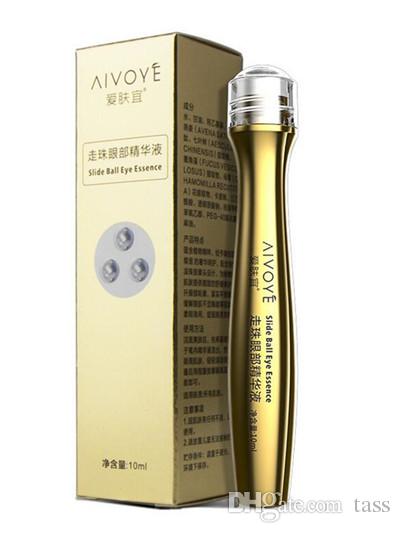 1000pcs Factory Price!!! Super 24K Gold Eye Essence Roll-on Eye Care Cream Anti black eyes Eyes Care Cream DHL Free Shipping