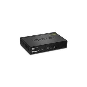 TRENDnet TEG S82g 8-Port Gigabit GREENnet Switch - Switch - 8 x 10/100/1000 - Desktop (TEG-S82G)