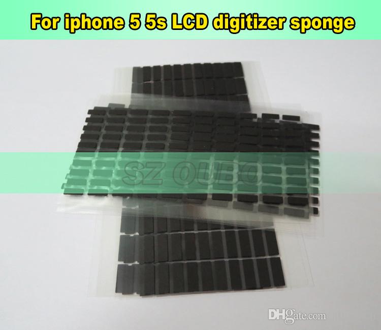 Shielded Sponge Pad Foam Cushion for iPhone 5 5s 5c LCD and Digitizer Touch Screen Replacement 300pcs/lot free shipping