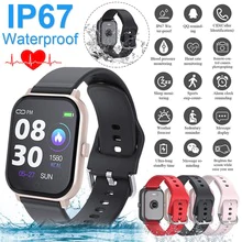 T55 Smart watches Waterproof Sports for iphone phone Smartwatch Heart Rate Monitor Blood Pressure Functions For Women men kid