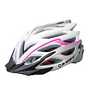 INBIKE unisex 28 rejillas blancas y rosadas de la PC  EPS mtb integralmente moldeados en bicicleta casco con luz (57-62cm)