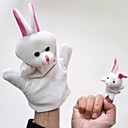 Amazing Lovely Plush Rabbit Hand Puppets Children Kids Glove Zoo Play Toy