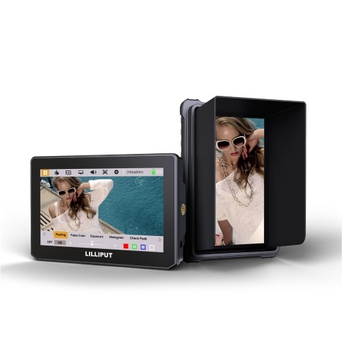 Moniteur vidéo LILLIPUT T5 5 pouces Touch-On Camera Field Monitor