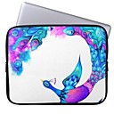 Elonbo Beautiful Peacock 13'' Laptop Neoprene Protective Sleeve Case for Macbook Pro/Air Dell HP Acer