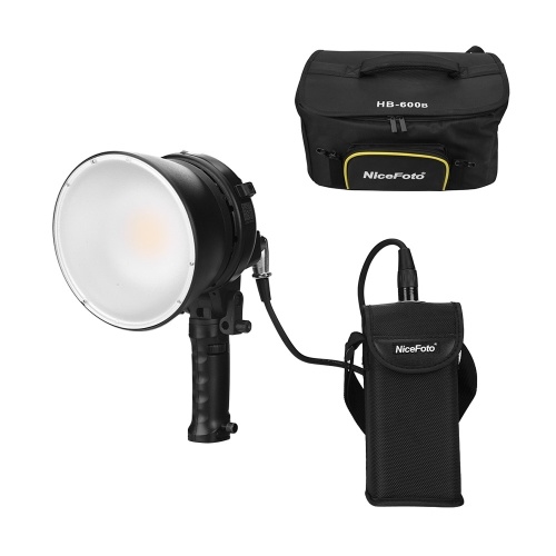 Lampe vidéo à LED de poche NiceFoto HB-600B