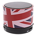 S10 British Flag Mini Bluetooth Speaker with TF Port for Phone/Laptop/Tablet PC